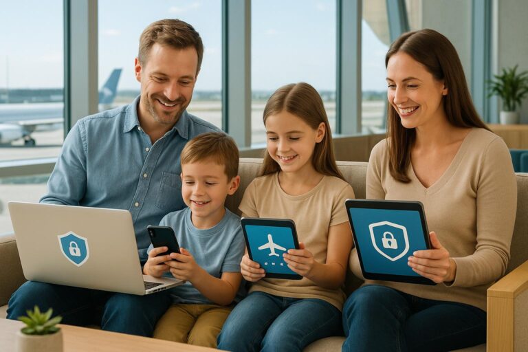 Ultimate Guide to Digital Safety for Traveling Families