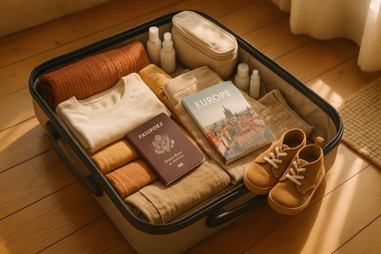 Family Packing Checklist for Europe